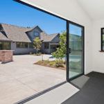 Modern home remodel back room