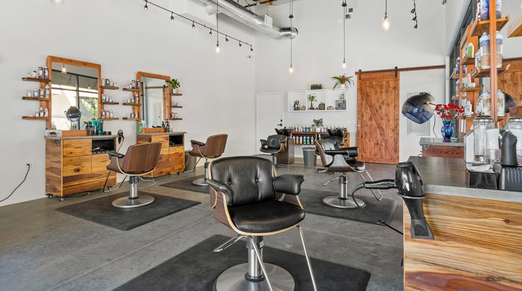 Petaluma Hair Co. Interior Salon Remodel by DRF