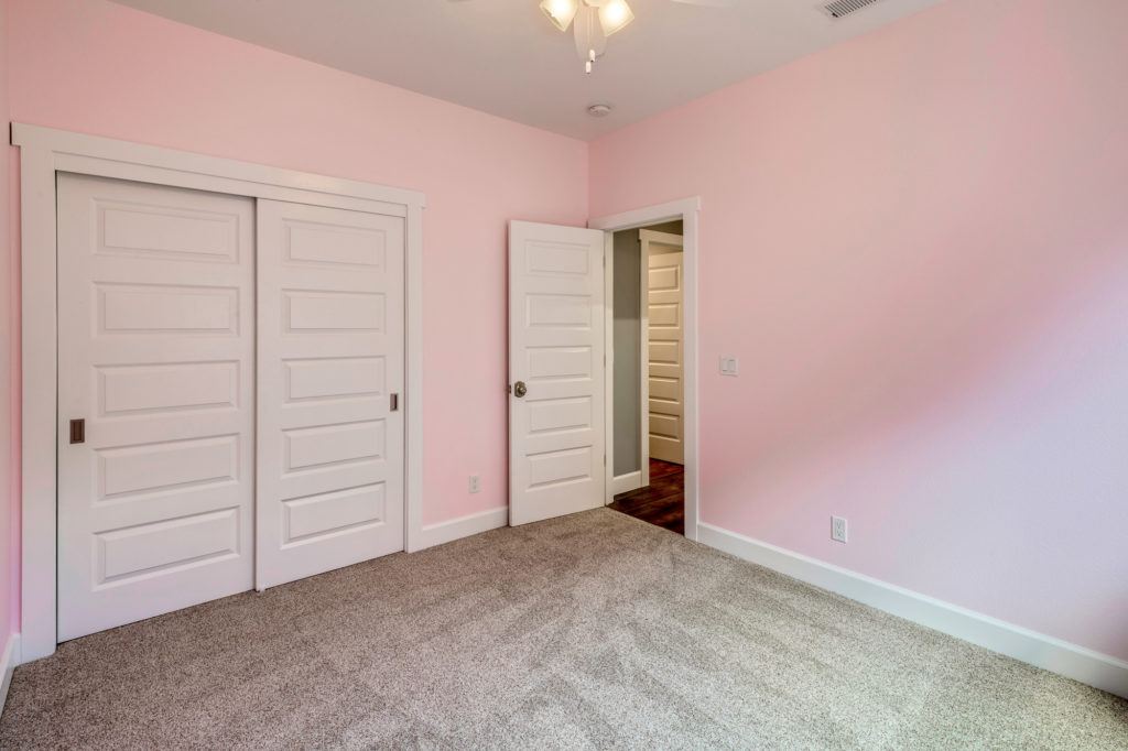 Bedroom of Rebuilt Coffey Park Home