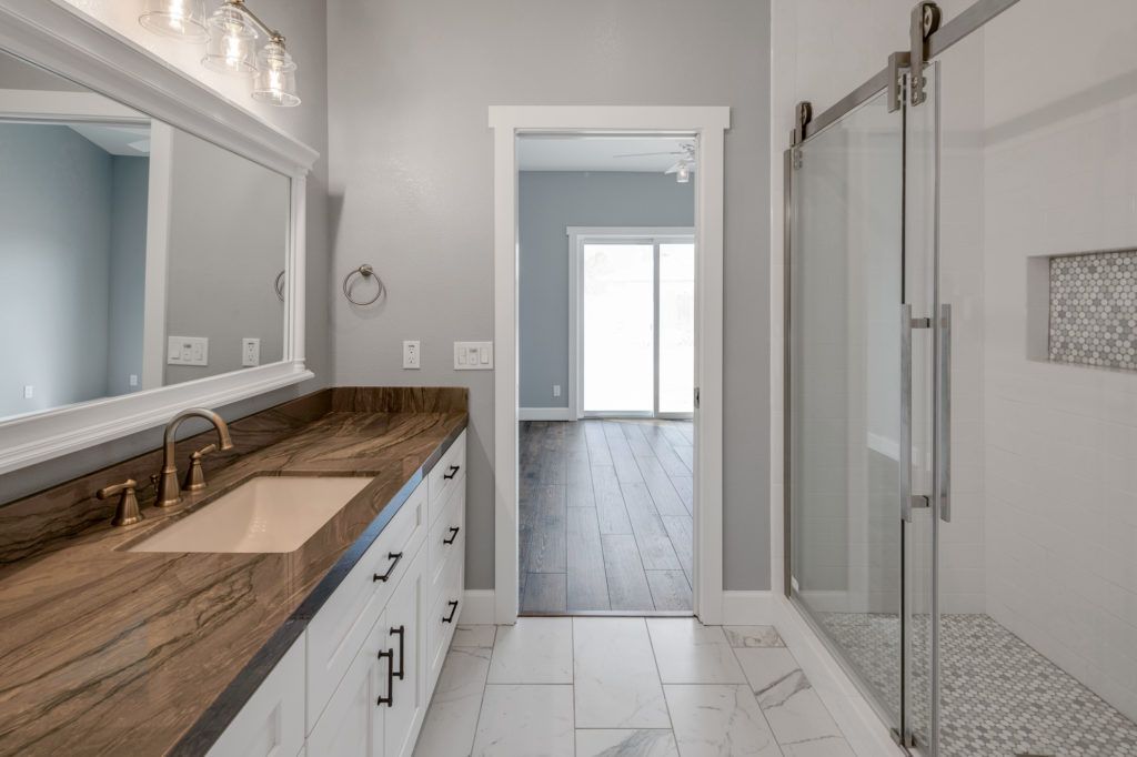 Home Rebuild Bathroom in Coffey Park