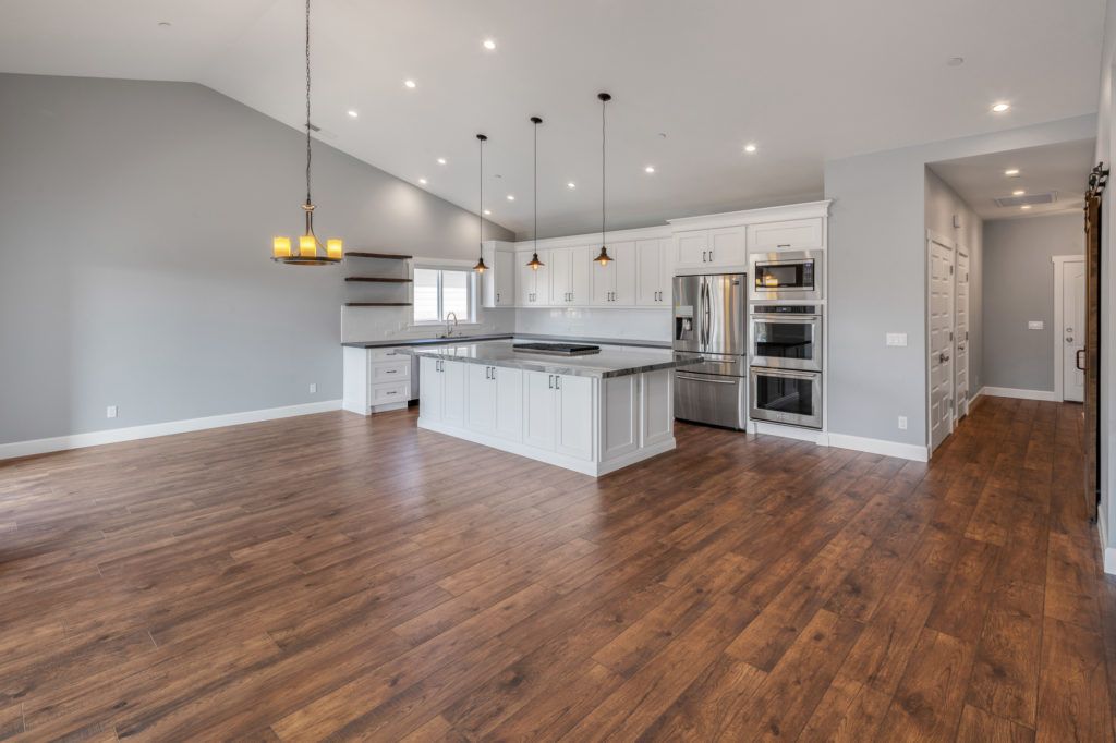 Home Rebuild Open Kitchen