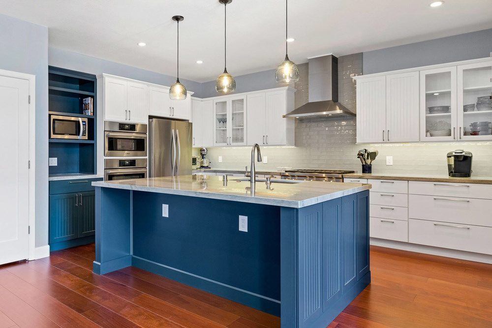 updated kitchen after a home renovation in Sonoma County