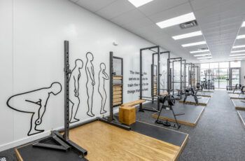 Starting Strength Columbus gym weightlift area in Dublin, OH